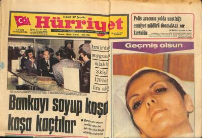 Hürriyet Gazetesi 24 Aralık 1975 - Günseli Başar Ameliyat Oldu GZ116308 - 1