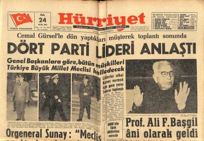 Hürriyet Gazetesi 24 Ekim 1961 - Sovyet Rusya , Korkunç Bombasını Dün Patlattı GZ77643 - 1