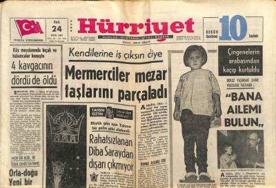 Hürriyet Gazetesi 24 Ekim 1967 - Necdet Elmas , Konyada Babasını Hastaneye Yatırıp Ankaraya Döndü GZ92031 - 1