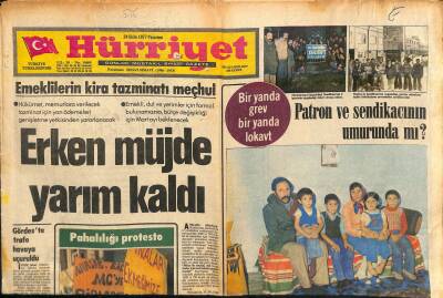 Hürriyet Gazetesi 24 Ekim 1977 - Emeklilerin Kira Tazminatı Meçhul GZ119133 - 1