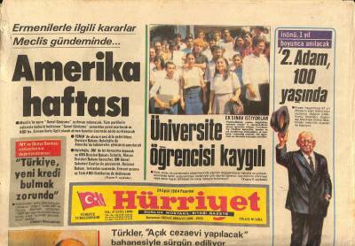 Hürriyet Gazetesi 24 Eylül 1984 - Batı Trakyada Toprak Yağması GZ114257 - 1