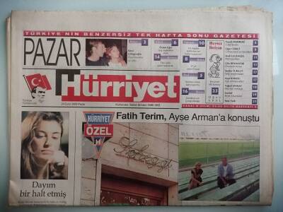 Hürriyet Gazetesi 24 Eylül 2000 Yıllarca Medyanın İlgisinden Rahatsız Olduğunu Söyleyen Kaya Çilingiroğlu Sunuculuk Yapıyor -GZ14841 - 1