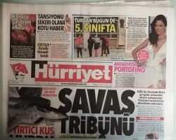 Hürriyet Gazetesi 24 Eylül 2014 Hükümet İlk Raundu Kaybetti -GZ44824 - 2