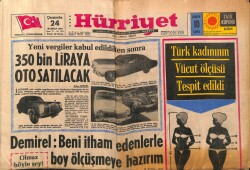 Hürriyet Gazetesi 24 Haziran 1970 - M. Ali Clay Ringe Dönüyor GZ70913 - 1