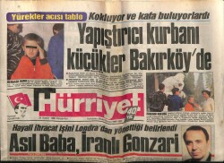Hürriyet Gazetesi 24 Kasım 1988 - Asıl Baba İranlı Gonzari GZ61704 - 1