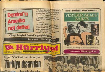 Hürriyet Gazetesi 24 Mart 1978 - Erbakan 141-142ye Karışmam Ama İnanan İnandığını Söylesin Dedi GZ97504 - 1