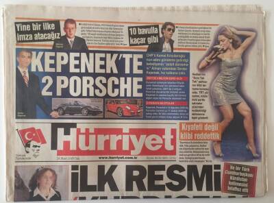 Hürriyet Gazetesi 24 Mart 2009 - İlk Resmi Kürdistan GZ28329 - 1