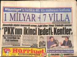 Hürriyet Gazetesi 24 Nisan 1988 - Güneydoğu Olayları Konusunda Uzman , Emekli Albay Yılmaz Erkekoğlu Uyarıyor GZ160183 - Gökçekoleksiyon