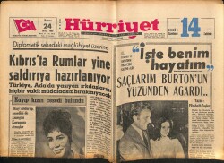 Hürriyet Gazetesi 24 Ocak 1965 - The Beatlesın Özel Toplantılarda Şarkı Söylemek Prensipleri Değilmiş GZ117414 - 1