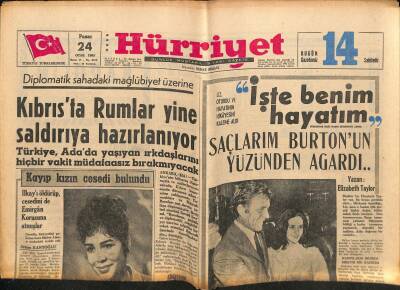 Hürriyet Gazetesi 24 Ocak 1965 - The Beatlesın Özel Toplantılarda Şarkı Söylemek Prensipleri Değilmiş GZ117414 - 1