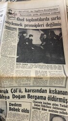 Hürriyet Gazetesi 24 Ocak 1965 - The Beatlesın Özel Toplantılarda Şarkı Söylemek Prensipleri Değilmiş GZ117414 - 2