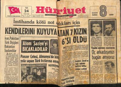 Hürriyet Gazetesi 24 Ocak 1967 - Dışişleri , Çorukun Sinir Buhranı Neticesi İntihar Ettiğini Açıkladı GZ117950 - 1
