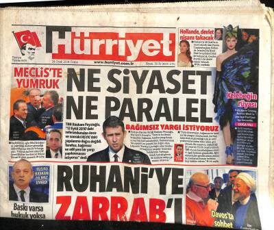 Hürriyet Gazetesi 24 Ocak 2014 - Kılıçdaroğlu İkna Olduğunu AB Yetkilileri Açıklasın GZ115911 - 1