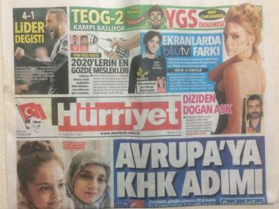Hürriyet Gazetesi 24 Ocak 2017 - Erdoğan,Yumuşak Terör Oyununa Gelmeyin GZ29219 - 1