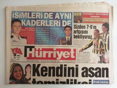 Hürriyet Gazetesi 24 Şubat 2005 İsimleri de Aynı Kaderleri De -GZ14535 - 1