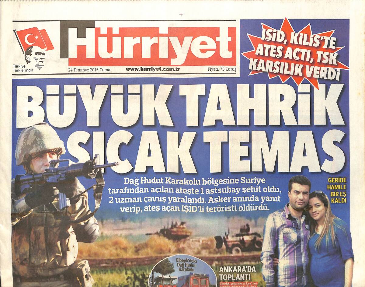Hürriyet Gazetesi 24 Temmuz 2015 - Demi Moore Çok Yorgun - Zenginlerin Ferrari'si Halka İniyor GZ159630 - 1