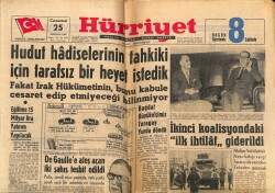 Hürriyet Gazetesi 25 Ağustos 1962 - Trakyada Çeltik Faciası GZ68733 - 2