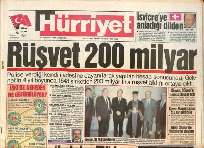 Hürriyet Gazetesi 25 Ağustos 1993 - Sertab Ereneri Uğurlarken Gözyaşlarını Tutamayan Sezen , Dönüşte de Aynı Duygularla Yüklüydü GZ126383 - 1