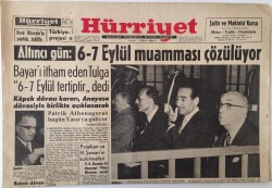 Hürriyet Gazetesi 25 Ekim 1960 - Yassıada Davlarında 6 Gün 6-7 Eylül Muamması Çözülüyor GZ16497 - 1