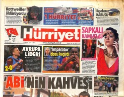 Hürriyet Gazetesi 25 Ekim 2013 - Demirden İpek Yolu Marmaray - Avrupa Lideri GZ160153 - Gökçekoleksiyon
