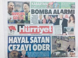 Hürriyet Gazetesi 25 Ekim 2018 - Kaşıkçı Cinayetinde Diplomatik Orman Keşfi GZ43358 - 1