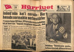Hürriyet Gazetesi 25 Eylül 1958 - İngiltere Kıbrısı Türk Gazetecilere Yasak Etti GZ68882 - 1