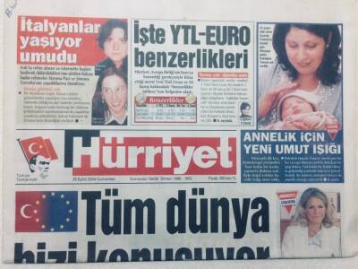 Hürriyet Gazetesi 25 Eylül 2004 - Recep Tayip Erdoğan Fenerbahçeye Başarı Diledi GZ46918 - 1