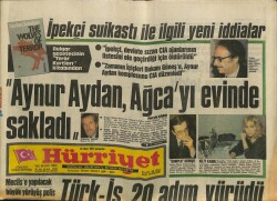 Hürriyet Gazetesi 25 Mart 1987 - İpekçi Suikastı İle İlgili Yeni İddialar GZ62342 - 1