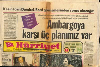Hürriyet Gazetesi 25 Mayıs 1975 - Fransız Başkonsolos 3 Türk Kızını Kaçırdı GZ115469 - 1