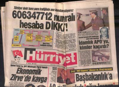 Hürriyet Gazetesi 25 Nisan 1989 - Bakan Tanerle , DPT Müsteşarı Tigrel Kapıştı . Ekonomik Zirvede Kavga GZ119109 - 1