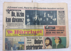 Hürriyet Gazetesi 25 Ocak 1984 - İpekçiyi Vuran Silahı Uğurlu Verdi - GZ17798 - 1