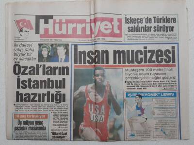 Hürriyet Gazetesi - 26 Ağustos 1991 - Nazan Şorayı Vurdular GZ111722 - 1