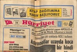 Hürriyet Gazetesi 26 Aralık 1968 - Pakistanlılar Demireli Tezahüratla Karşıladı - VIM Deterjan Reklamı GZ92718 - 1
