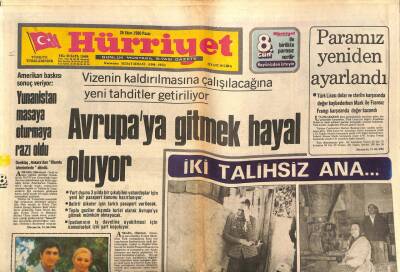 Hürriyet Gazetesi 26 Ekim 1980 - Doğum Günü Hediyesi GZ56375 - 1