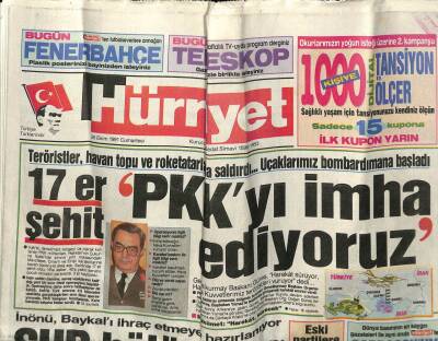 Hürriyet Gazetesi 26 Ekim 1991 - Doğum Günü Hediyesi GZ58051 - 1