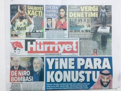 Hürriyet Gazetesi 26 Ekim 2018 - Yine Para Konuştu GZ43359 - 2