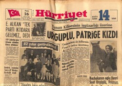 Hürriyet Gazetesi 26 Eylül 1965 - Yunan Kilisesinin İşgüzarlığı Üzerine Ürgüplü , Patriğe Kızdı GZ67723 - 1