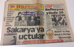 Hürriyet Gazetesi 26 Eylül 1982 - Hollywood Yabancıya Kız Vermedi - GZ15258 - 2