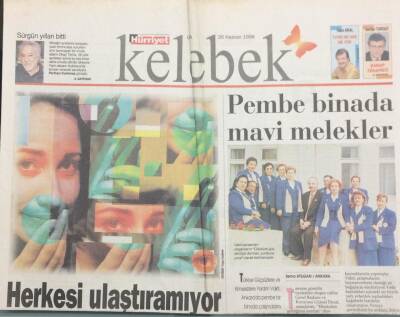 Hürriyet Gazetesi 26 Haziran 1998 Okay Temiz GZ36141 - 1