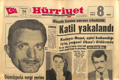 Hürriyet Gazetesi 26 Mart 1964 - Fırtına Mersini Birbirine Kattı GZ82096 - 1
