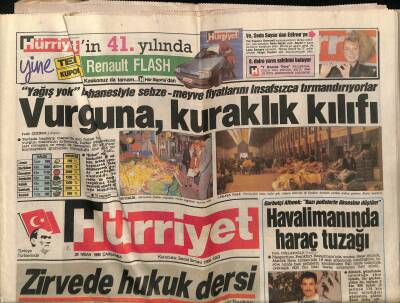 Hürriyet Gazetesi 26 Nisan 1989 - Nil Ünal , Maksim Gazinolarında Assolistlik Teklifi Aldı GZ117608 - 1