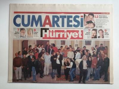Hürriyet Gazetesi 26 Nisan 2003-Bkmnın Kaptanı Yılmaz Erdoğan-GZ14473 - 1