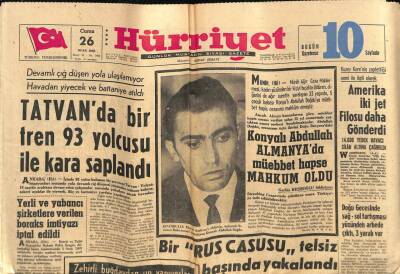 Hürriyet Gazetesi 26 Ocak 1968 - Gina 25 Milyon Liralık Mücevher Taktı GZ82135 - 1