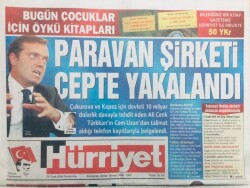 Hürriyet Gazetesi 26 Ocak 2006 - Paravan Şirketi Cepte Yakalandı GZ43309 - 1