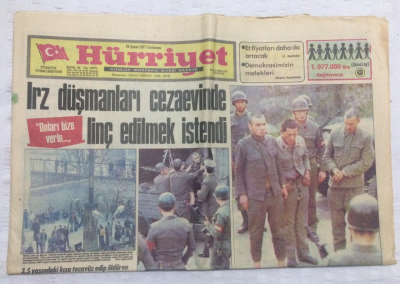 Hürriyet Gazetesi 26 Şubat 1977 - Erbakan Erken Seçime Karşı Çıktı - GZ17855 - 1