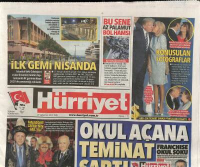Hürriyet Gazetesi 27 Ağustos 2019 - Malazgirt Zaferinin 948. Yılı GZ84909 - 1