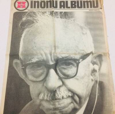 Hürriyet Gazetesi 27 Aralık 1973 - İsmet İnönü Albümü GZ71044 - 2