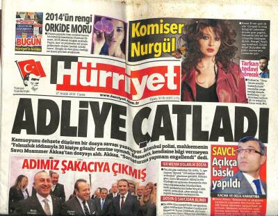 Hürriyet Gazetesi 27 Aralık 2013 - Tarkan Uyuşturucu Madde Bulundurmak Yüzünden Yargılanıyor GZ99942 - 1