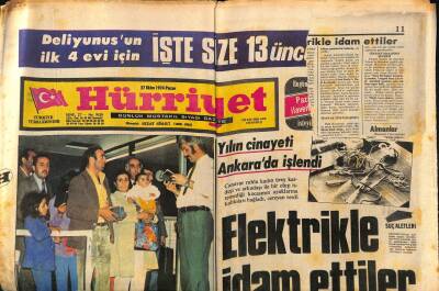 Hürriyet Gazetesi 27 Ekim 1974 - Sevim Tuna Zamana Karşı Sesiyle Mücadele Ediyor GZ79563 - 1