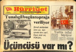 Hürriyet Gazetesi 27 Ekim 1975 - Trabzon'un Gücüsü Herkes Kabul Edecek - Kamacı: Şansınız Bol Olsun GZ157549 - Gökçekoleksiyon